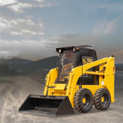 0,7 tonos slidinėjimo valdo kompaktiško rato krautuvą ekskavatoriuje